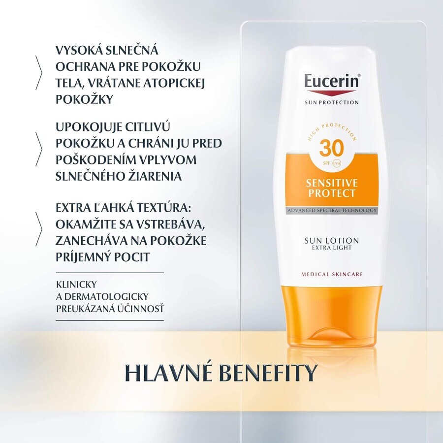 Eucerin SUN Extra Mild Sun Protection Lotion SPF 30 150ml