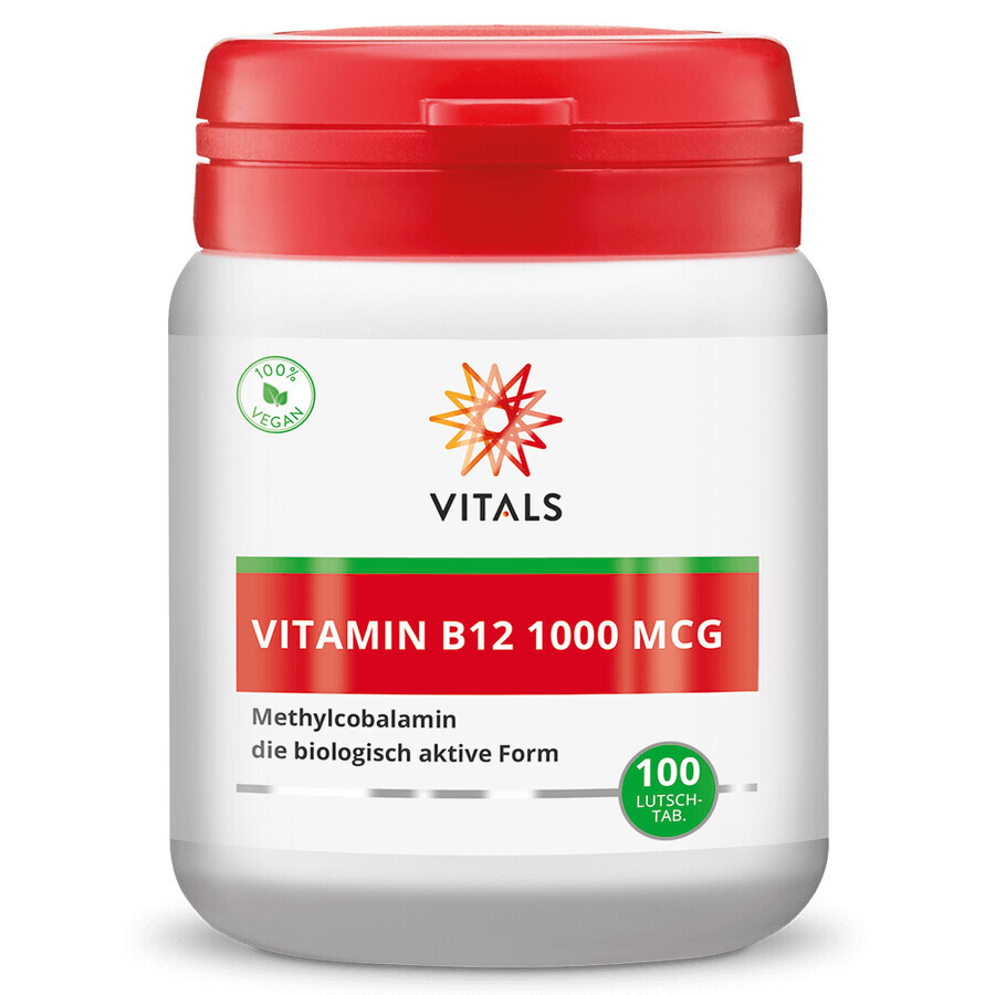 Vitamine B12 (méthylcobalamine) 1000 mg 100 cpr, Vitals