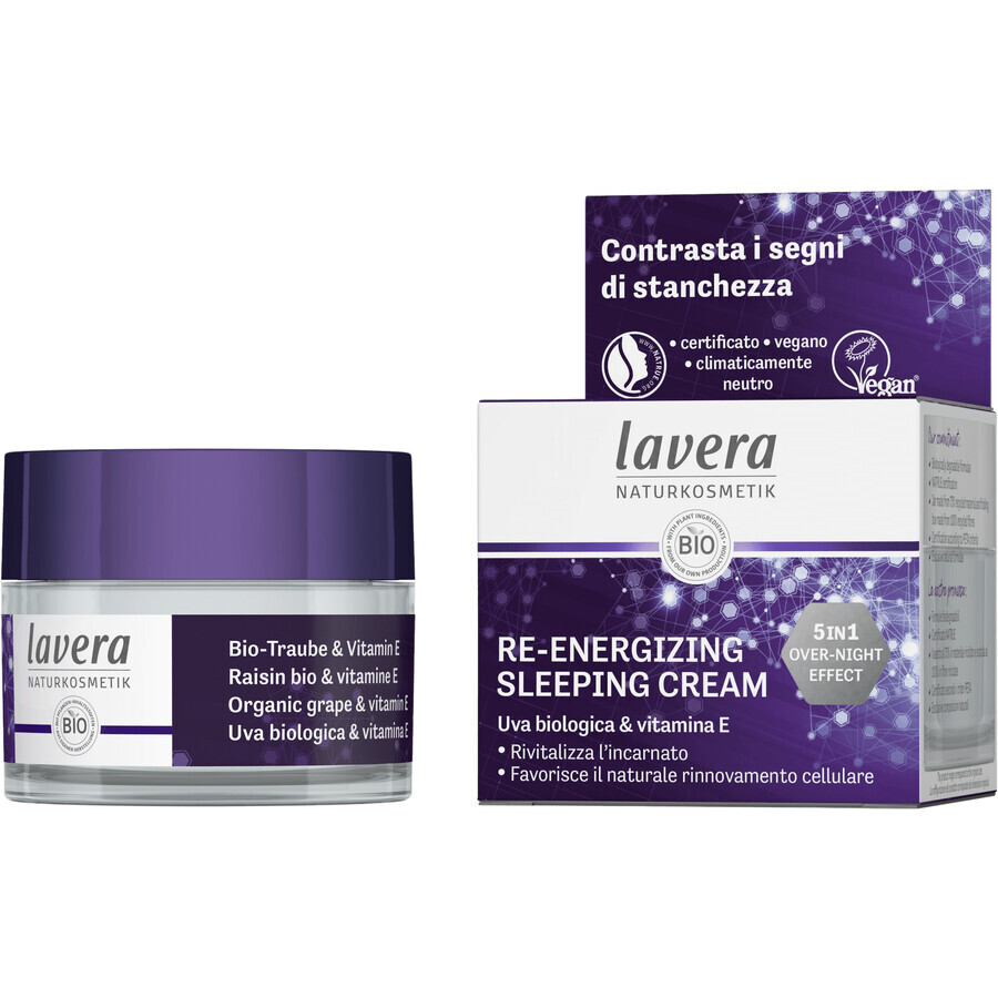 Lavera Crema de Noche Energizante 50 ml