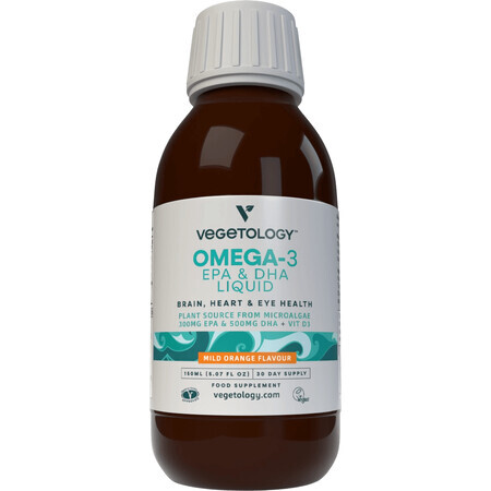 Omega-3 flüssig (milder Orangengeschmack) 150 ml