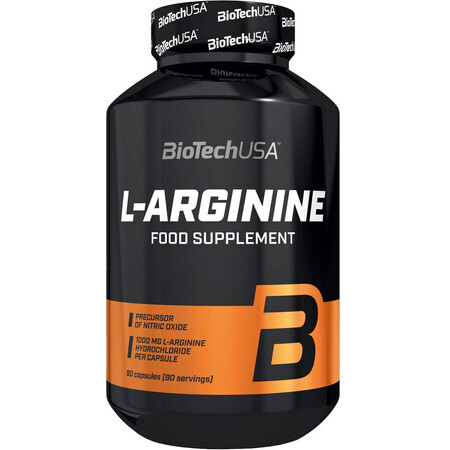 BiotechUSA L-Arginina 90 cápsulas