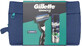 Set cadou Gillette Mach3 - aparat de ras + 1 cap de schimb + gel