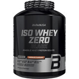 BiotechUSA Iso Whey Zero Ciocolată neagră 2270 g