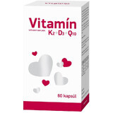 Biomedica Vitamine K2+D3+Q10 60 capsules