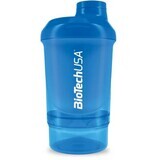 BiotechUSA SHAKER NANO blu 300 ml + 150 ml