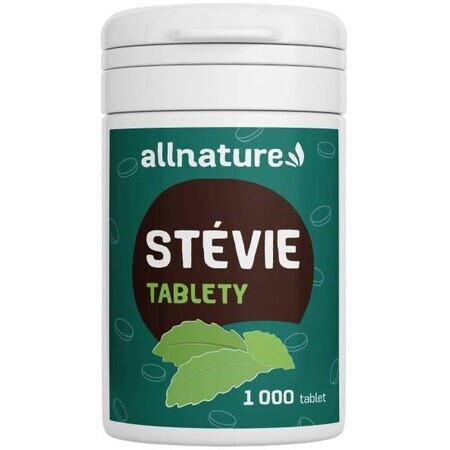 Allnature Stevia Tablete 1000 comprimate