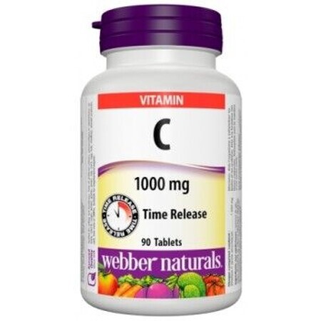 Webber Naturals Vitamin C extended-release 1000 mg 90 tablets