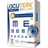 Ocutein BRILLANT Lutein 25 mg - DA VINCI 30 Kapseln