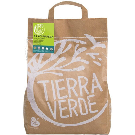 Tierra Verde Pudră de spălat pentru lenjerie colorată pap. sac 5 kg