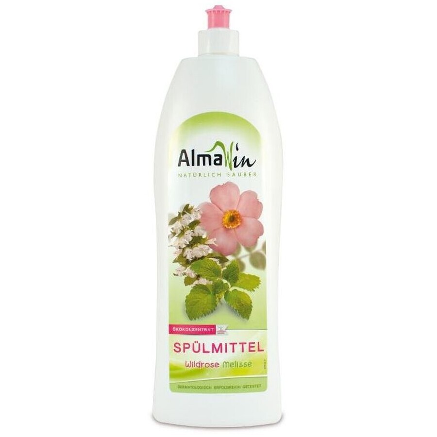 Almawin Detergente Lavavajillas Rosa Silvestre-Miel 1 l