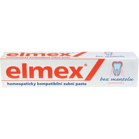 Elmex Dentifrice sans menthol 75 ml