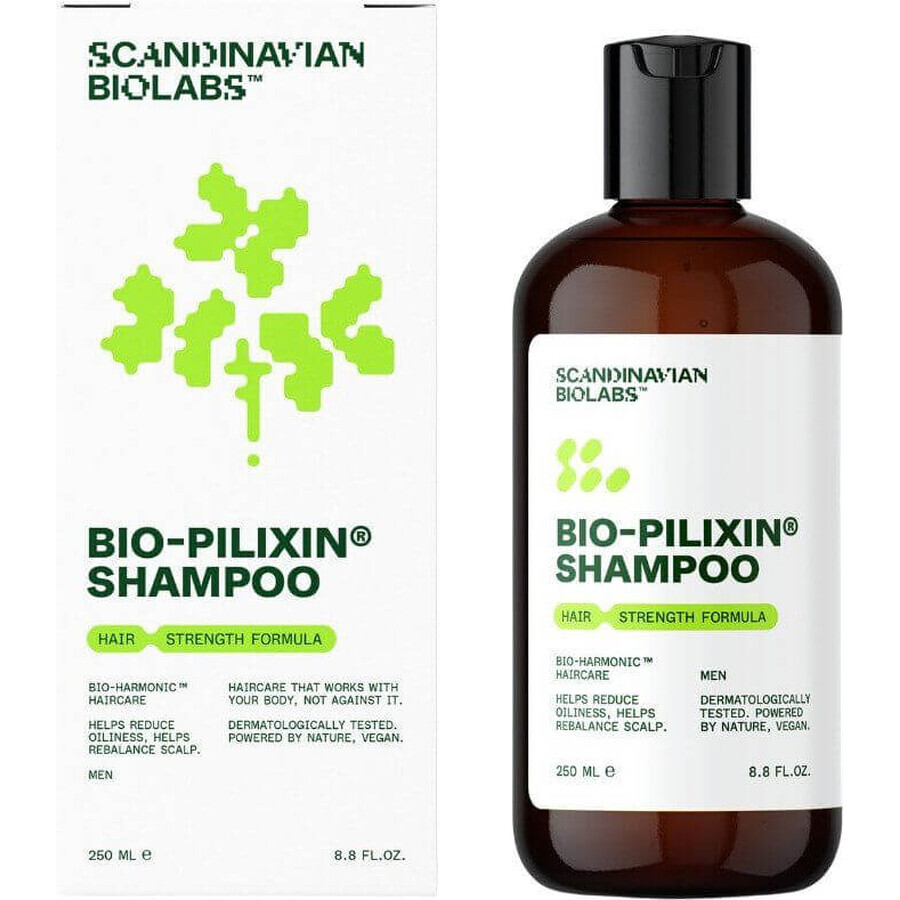 Scandinavian Biolabs® Bio-Pilixin® șampon de întărire a părului pentru bărbați 250 ml