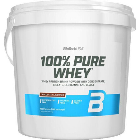 BiotechUSA PURE WHEY (seau) noix de coco-chocolat 4000 g