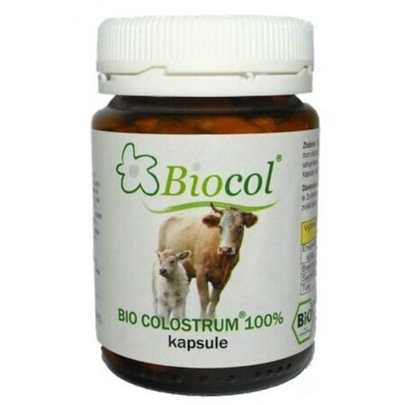 Biocol Bio colostru 100% 90 capsule