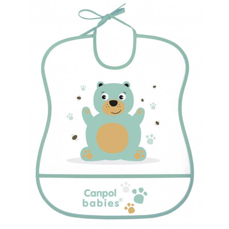 Canpol baby soft plastic soft plastic lappy cute animal animal lappy