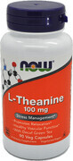 Now Foods L-Theanine Managementul stresului 100mg 90 capsule vegetale 90 capsule