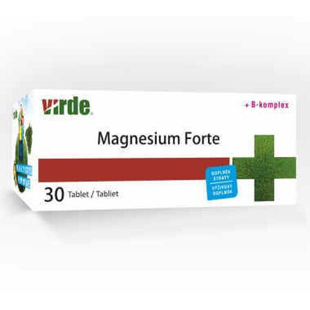 Virde MAGNESIUM FORTE 30 comprimate