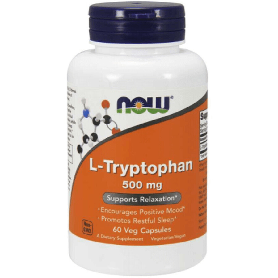 Now Foods L-triptofan 500 mg 60 capsule