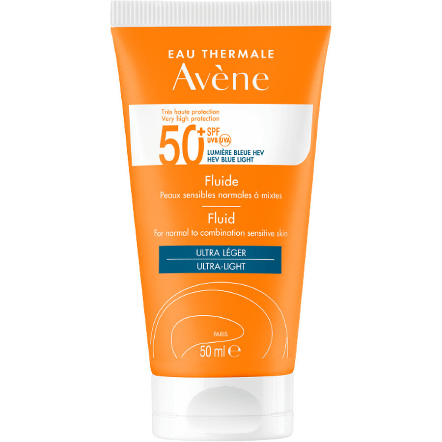 Avène Gevoelige Huid Fluïde SPF 50+ 50 ml