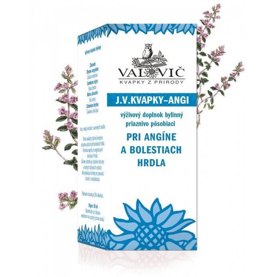 Valovici J.V. ANGI pentru dureri de gât 50 ml