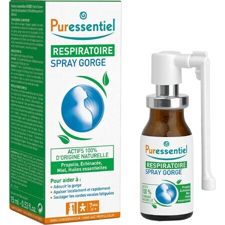 Puressentiel Respiratory throat spray 15 ml