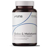 Gaba & Melatonin 90 gélules UNS