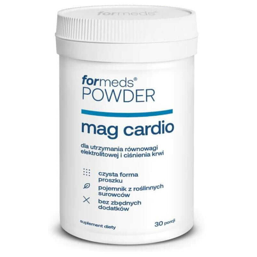 Pulbere MAG CARDIO potasiu + magneziu (30 porții) Formeds