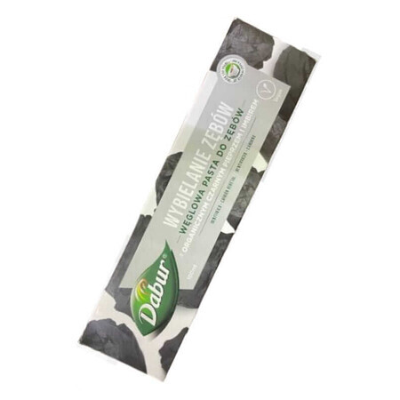 Dentifricio sbiancante al carbone 100ml Dabur