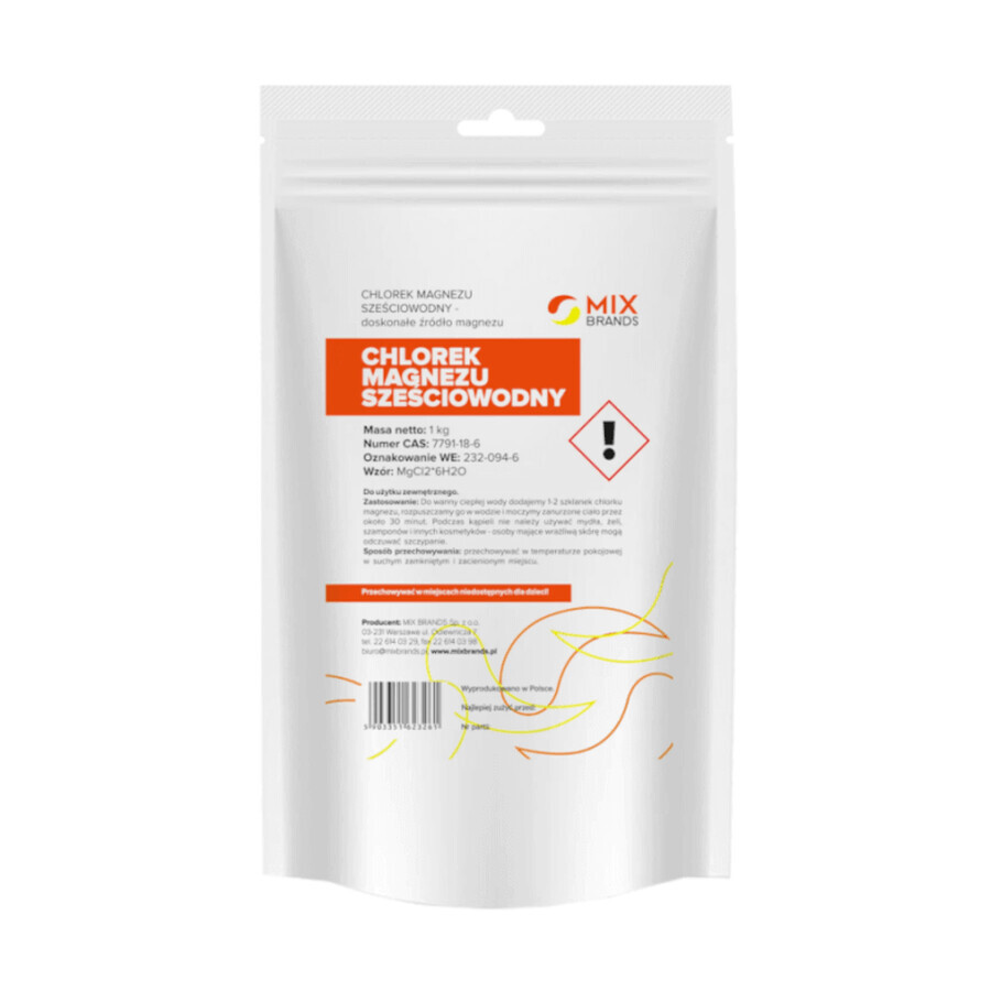 Chlorure de magnésium hexahydraté 1kg, Mix Brands