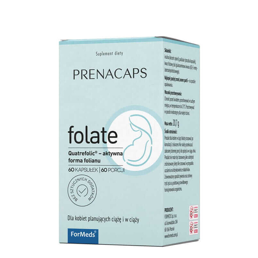 Prenacaps Foliumzuur 60 capsules ForMeds