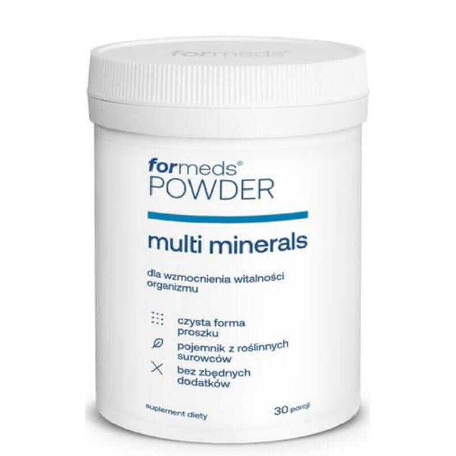 POWDER multi minerals powder 30 servings Formeds