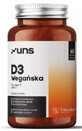 Vitamina D3 (3600IU) Vegan 60 capsule UNS