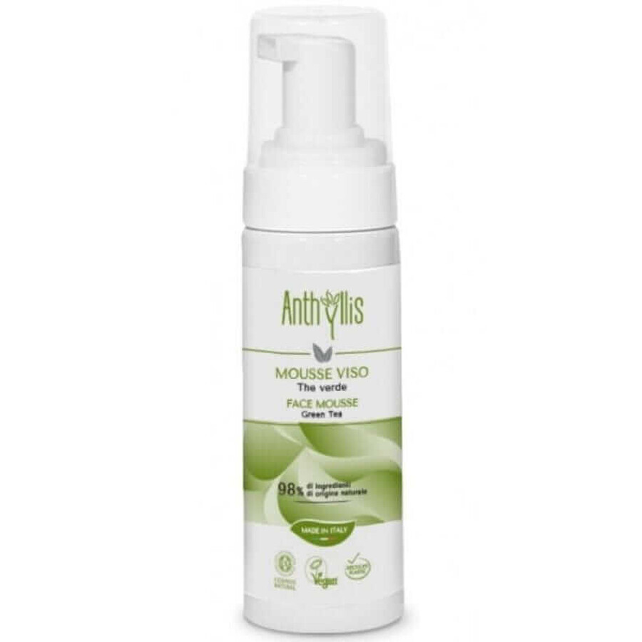 Gesichtsreinigungsschaum mit grünem Tee 150 ml Anthyllis