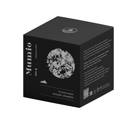 Altai Mumio 100g (Mumio Shilajit vivant purifié) Natruly