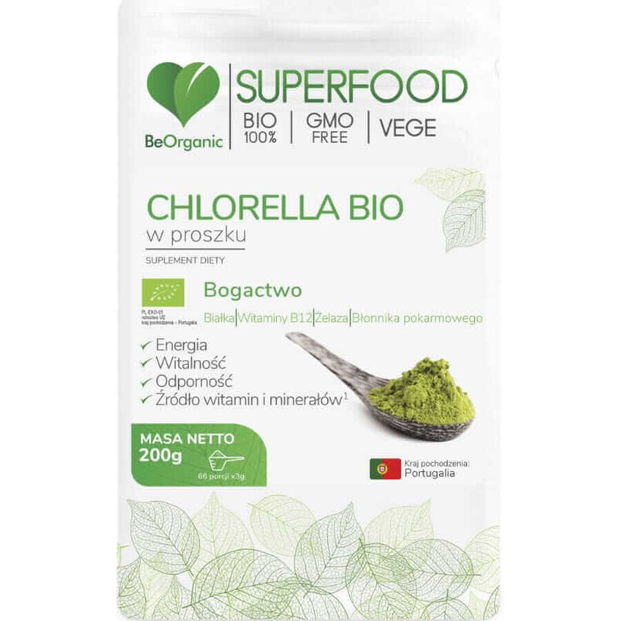 BeOrganic Chlorella BIO 200g