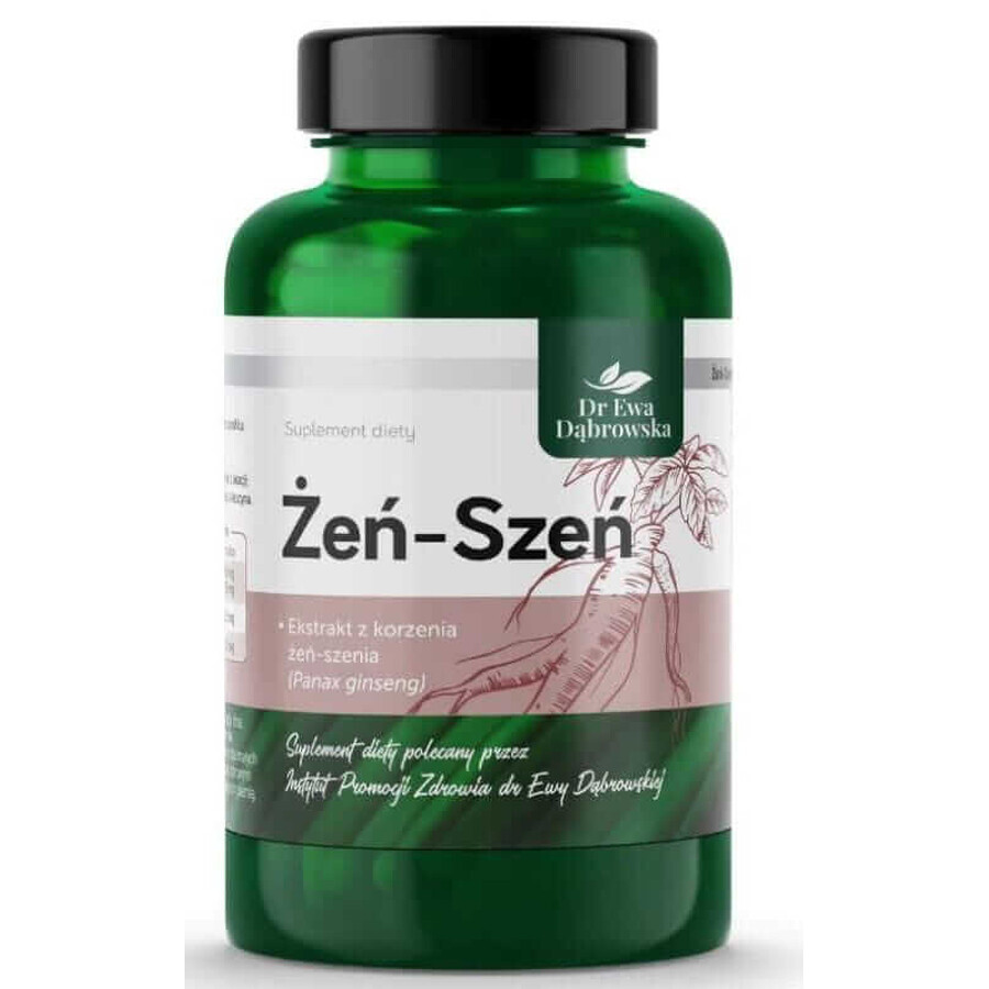 Ginseng (Panax ginseng) 60 capsule Dr Ewa Dąbrowska