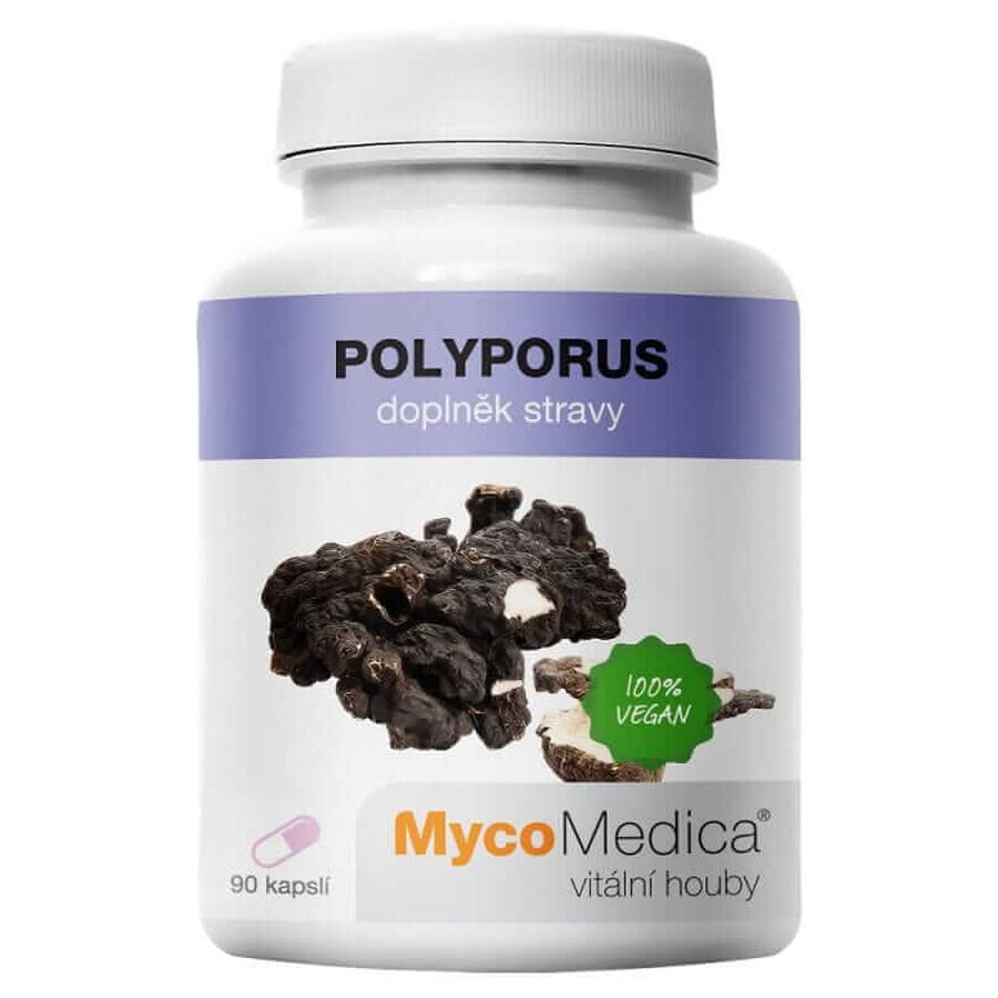 Polyporus 30% polysaccharide 90 capsules MycoMedica