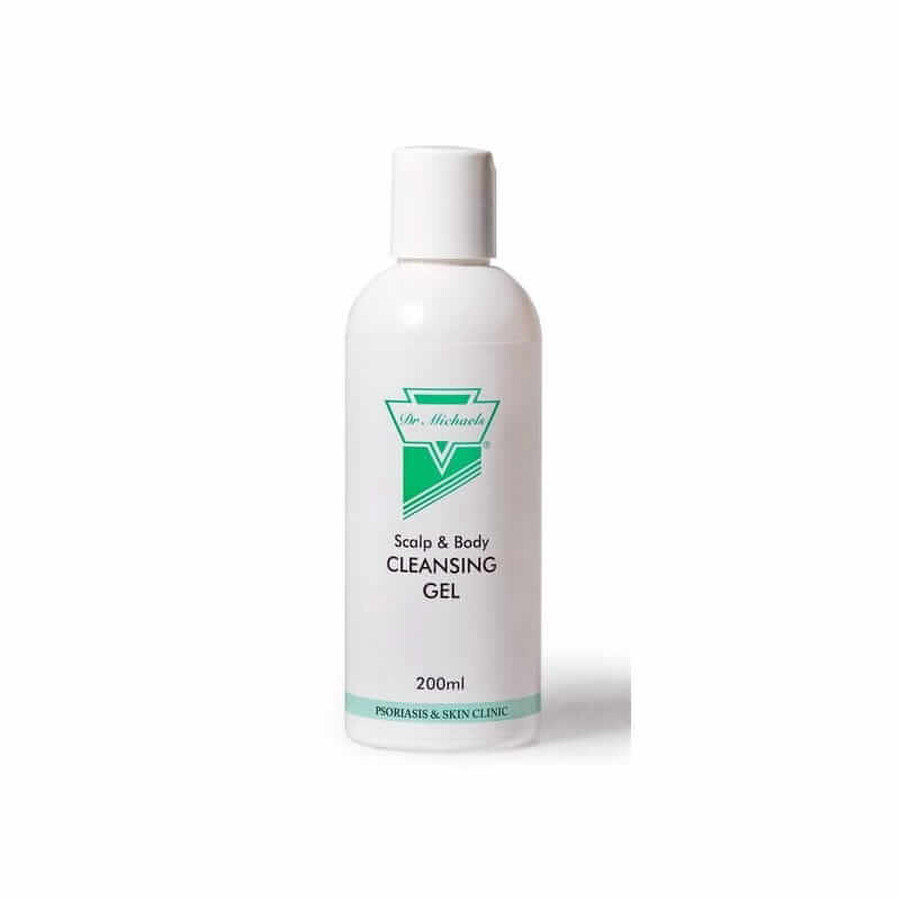 GEL DE CURĂȚARE PENTRU PSORIAZIS 200 ML GEL DE CURĂȚARE PENTRU SCALP ȘI CORP DR MICHAELS