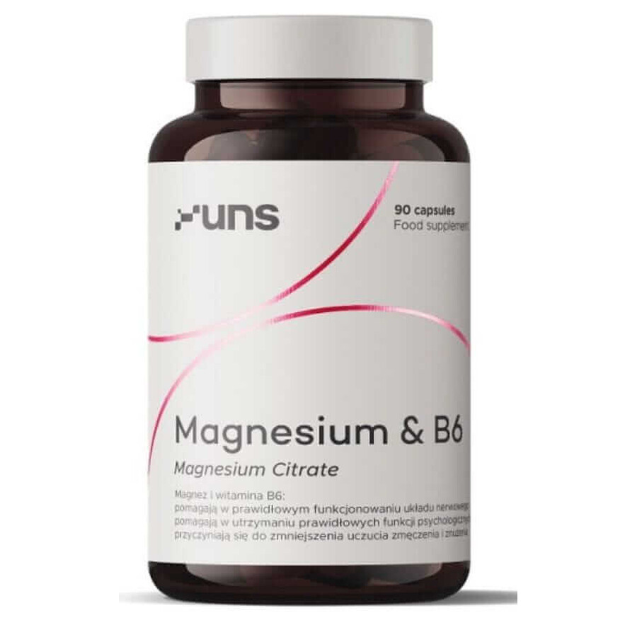 Magnésium & B6 90 gélules UNS