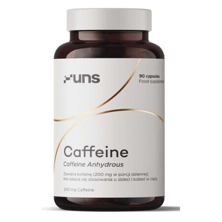 Cafeină 200mg 90 capsule UNS