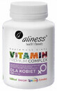 Premium Vitamin Complex pentru femei 120 vege tabl, Aliness