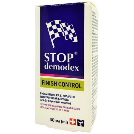 Stop Demodex Finish Control Gel Facial - 30ml, Biosphere