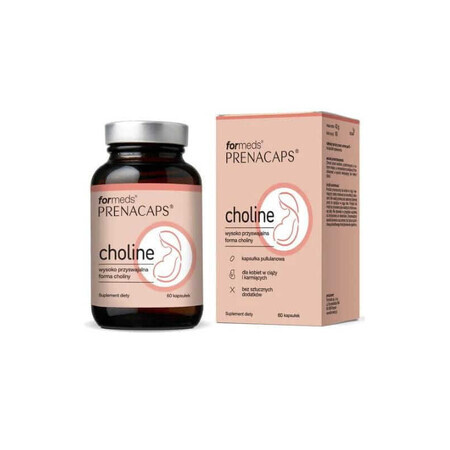 Prenacaps Choline (250mg) 60 capsules Voedingsvormen