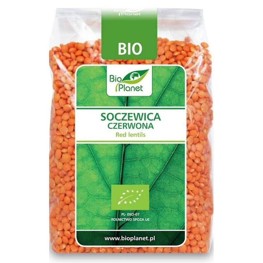 BIO PLANET Linte roșie BIO 400g