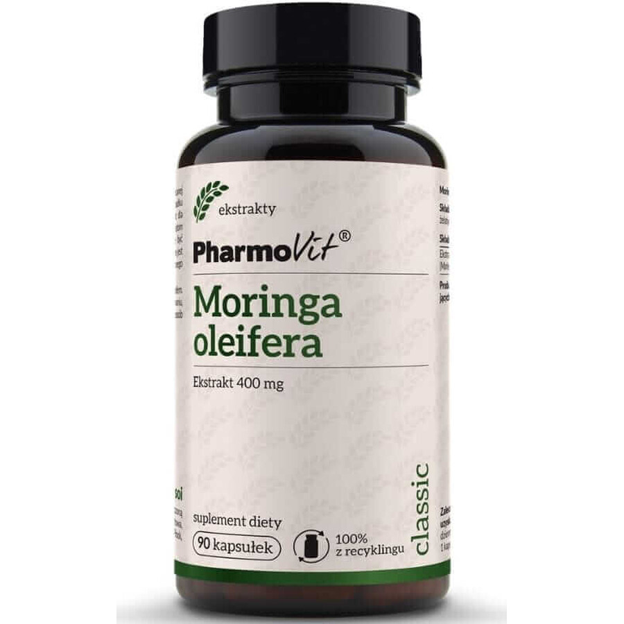 Moringa oleaginosa - extracto 4:1 - 90 cápsulas Pharmovit Classic