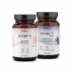 O(v)er it Day & Night (suport natural în timpul PMS) 2x 60 capsule Aura Herbals