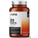 Vitamine D3 Forte 200 µg / 8000 IE 60 capsules UNS