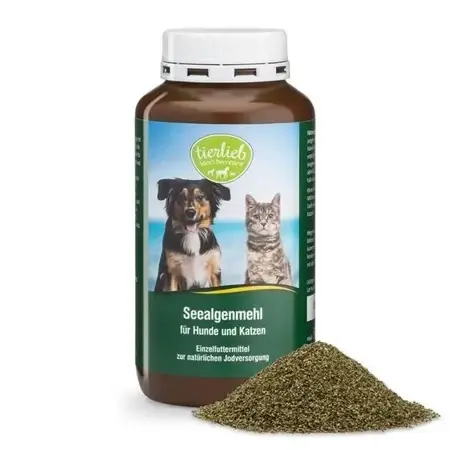 Seaweed for dogs and cats 300 g - natural iodine Tierlieb Sanct Bernhard