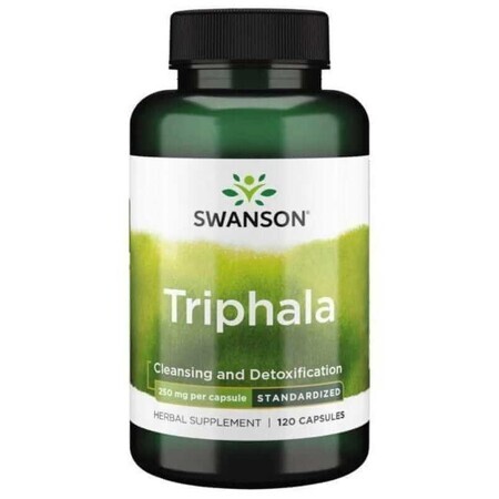 Triphala 250 mg 120 capsules Swanson