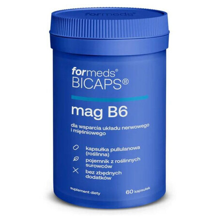 Bicaps Mag B6 Magnesiu citrat 60 capsule Formeds